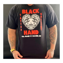 Load image into Gallery viewer, “Anime Bae” Black Hand Tattoo Gallery T-shirt in Black
